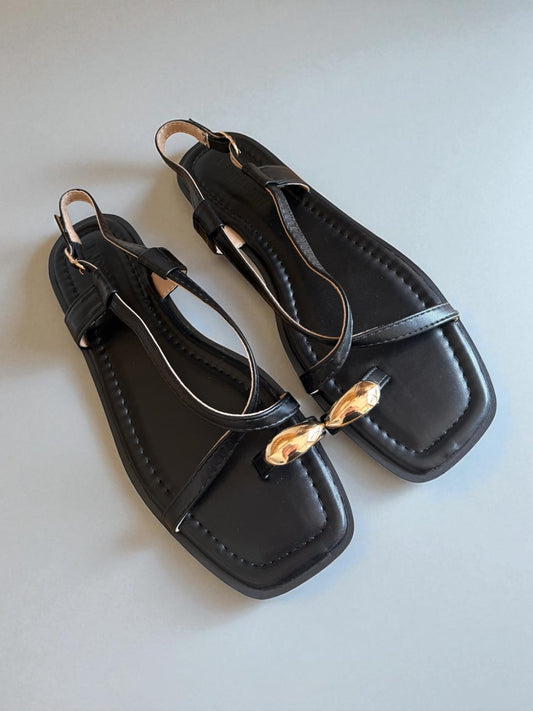 SANDALIAS ANILLO BLACK