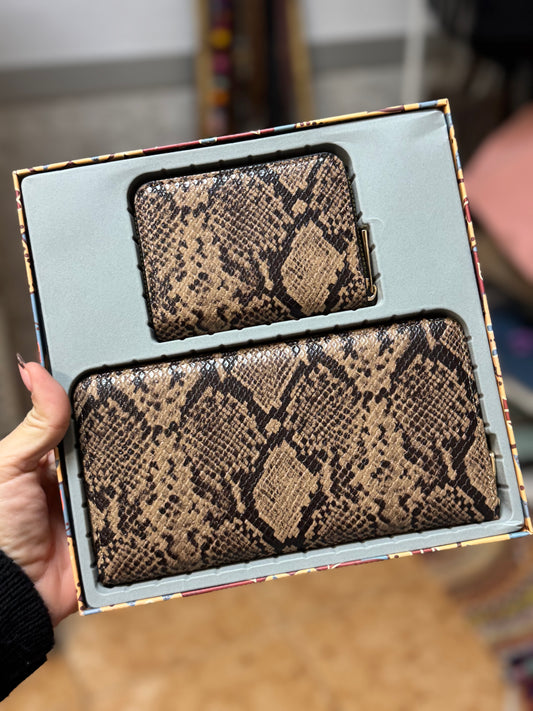 PACK CARTERA Y TARJETERO COCO