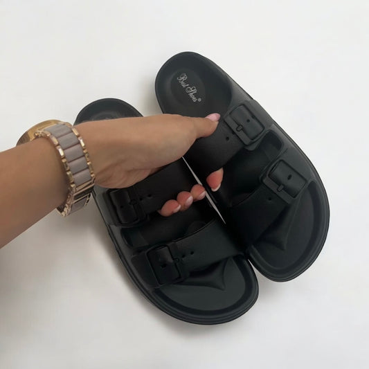 SANDALIAS GUM BLACK