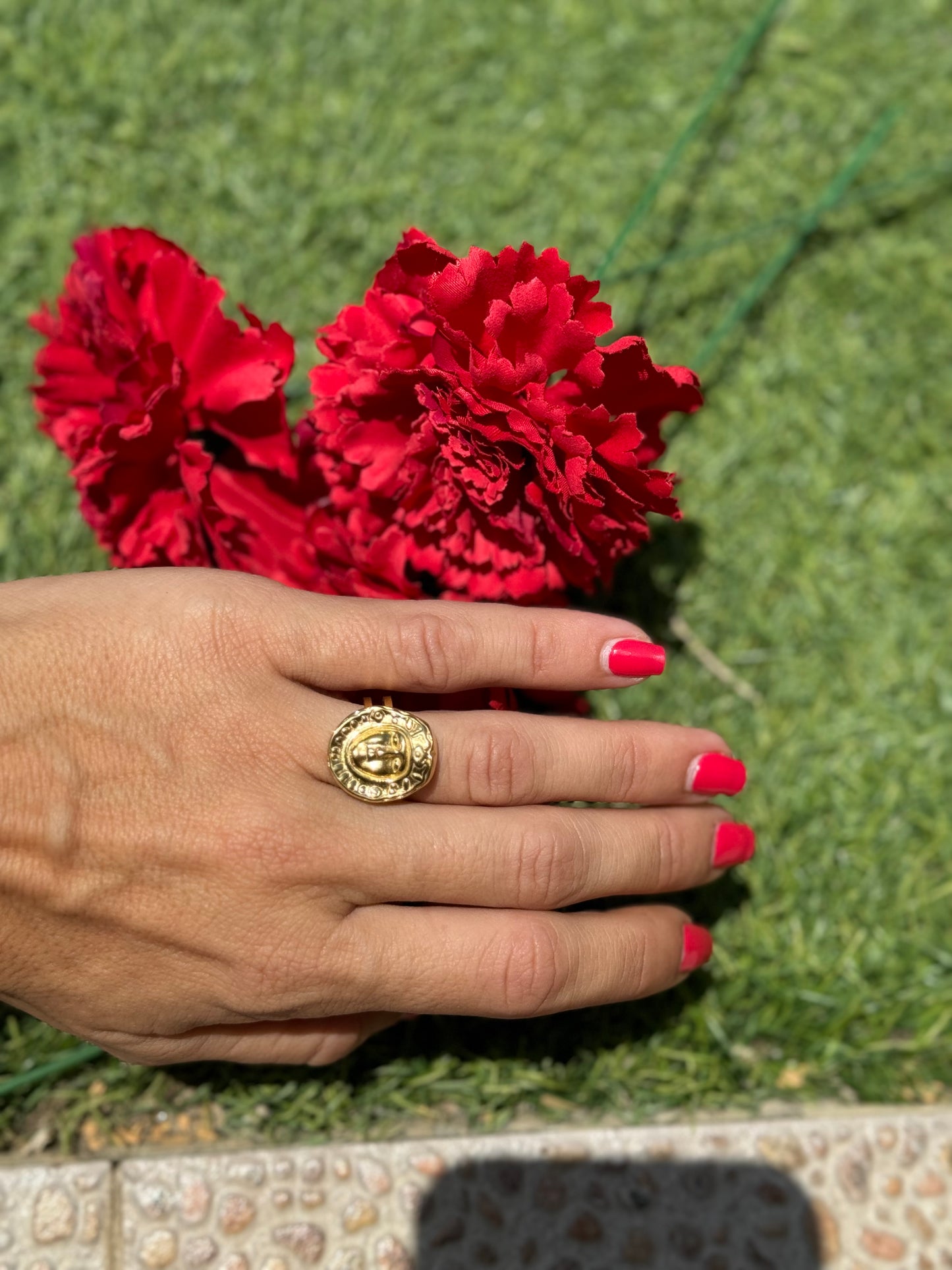 ANILLO ROSTRILLO - VIRGEN DEL ROCÍO