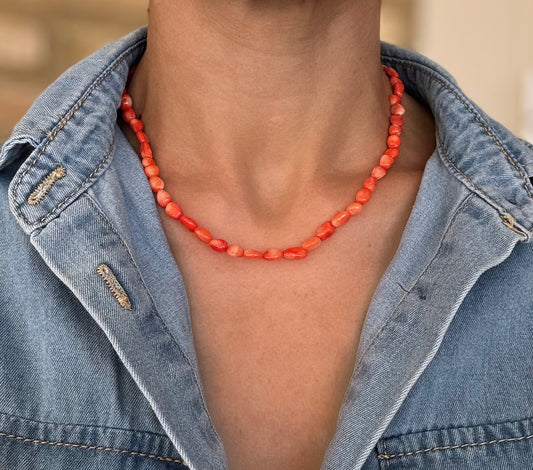 COLLAR CORALES ORANGE