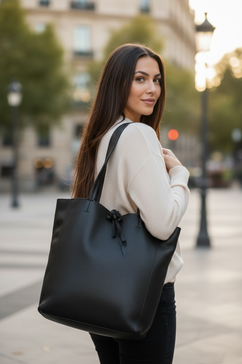 SHOPPER ALMA | NEGRO