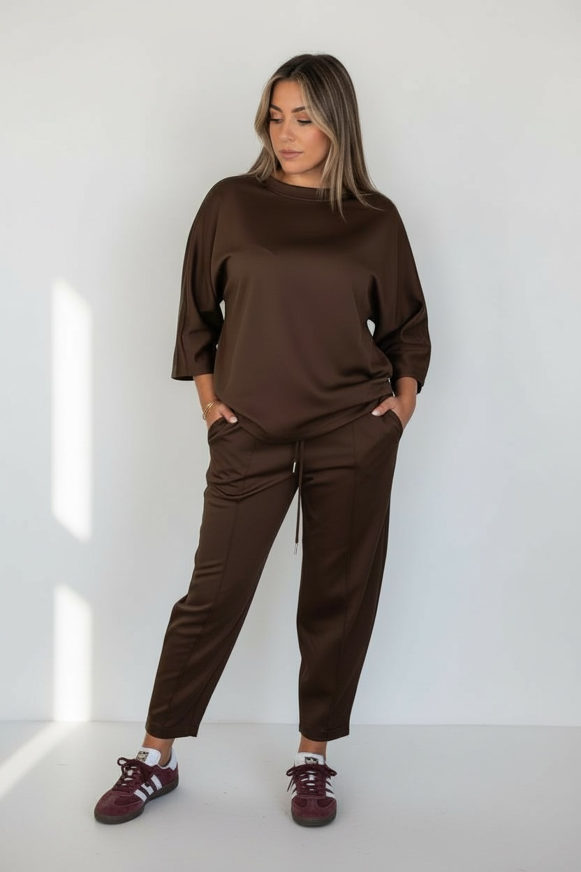 CONJUNTO ZR | MARRÓN