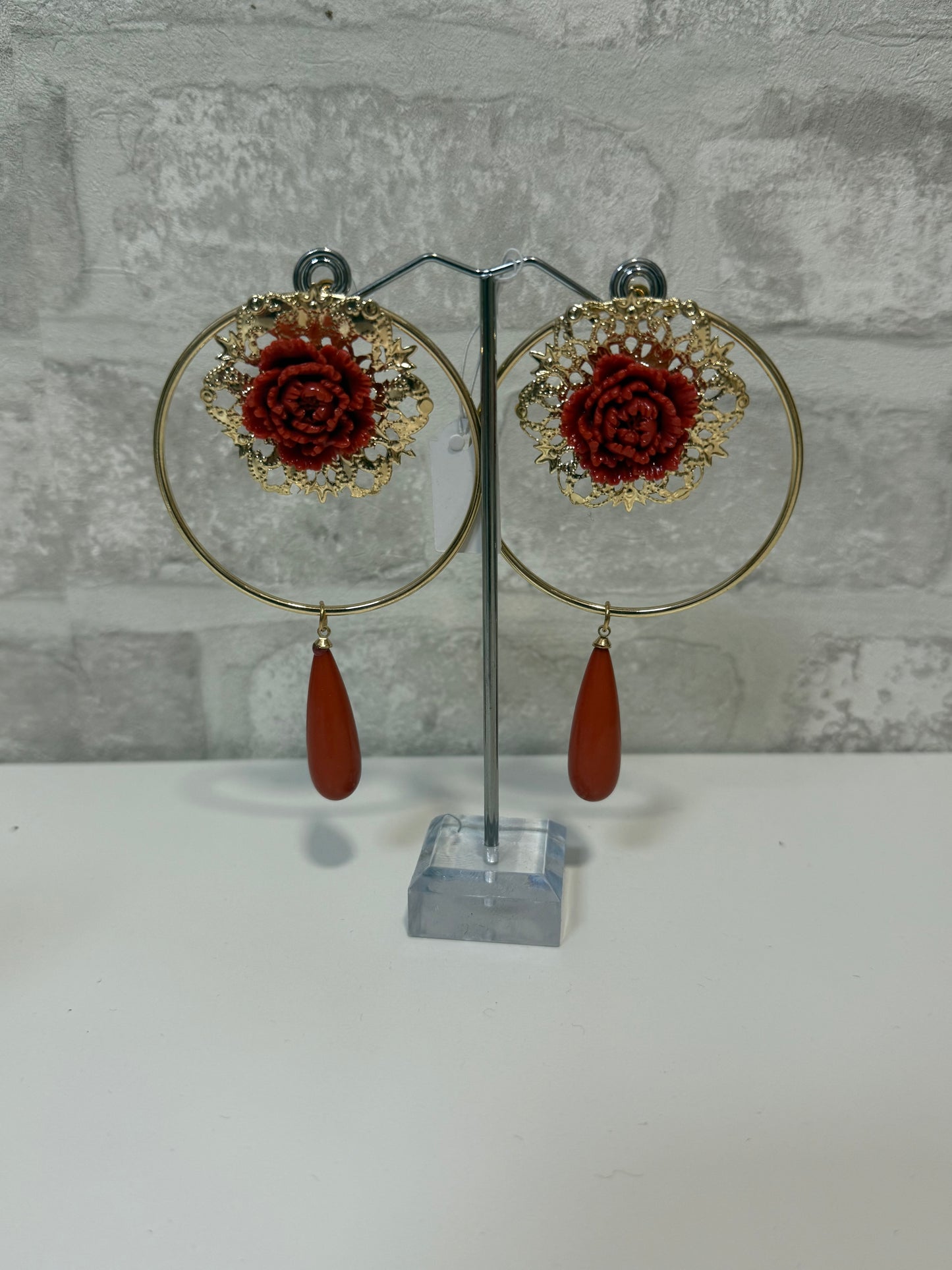 Pendientes flamenca