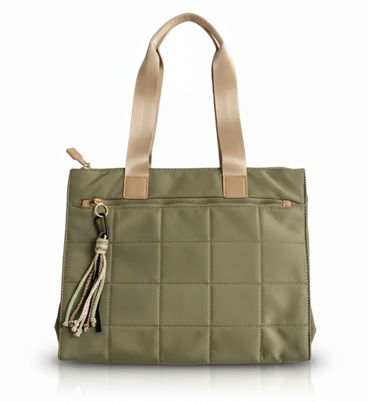 SHOPPER NYLON | GREEN