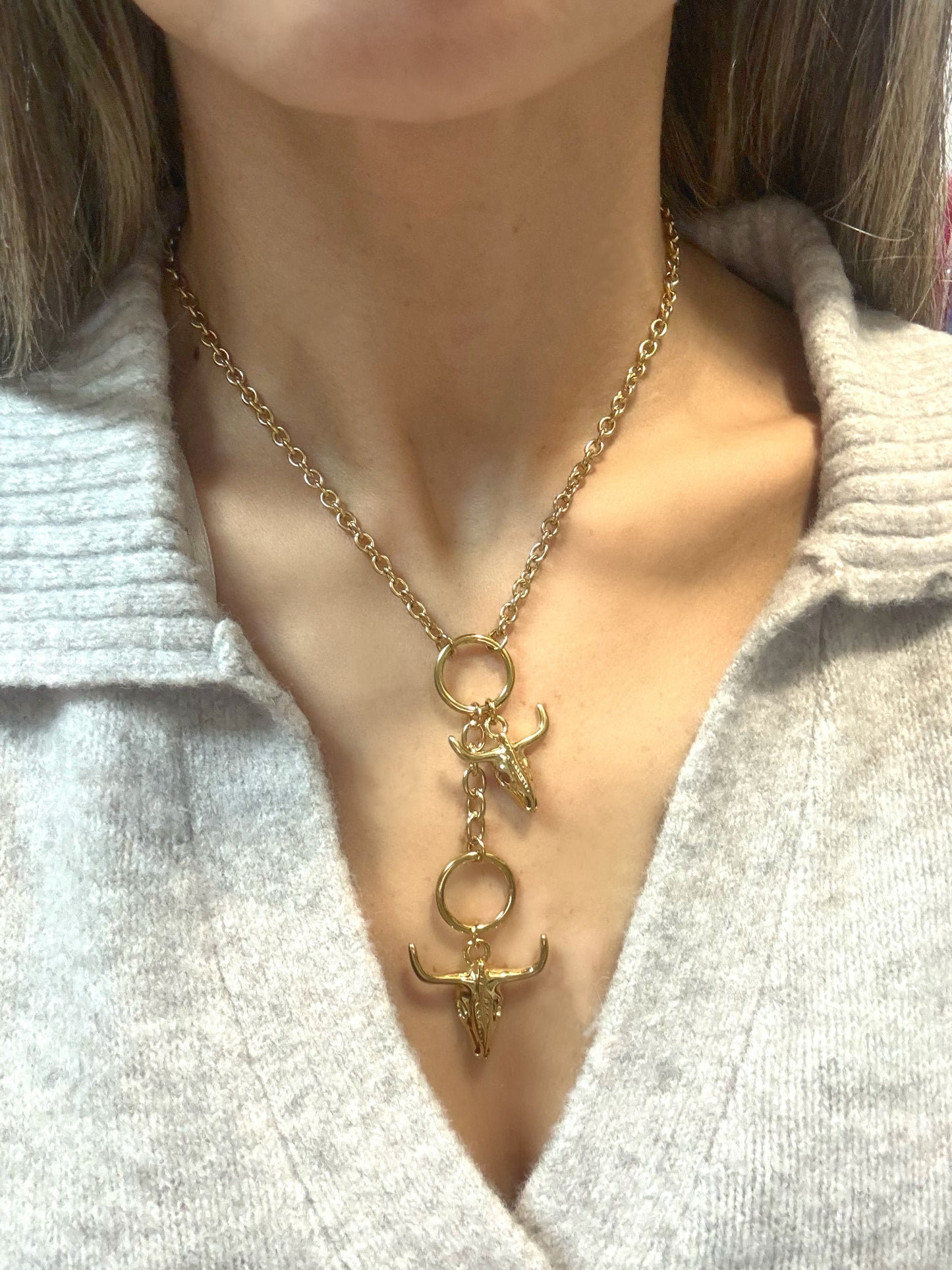 COLLAR DOBLE BÚFALO