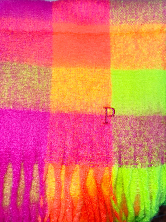 PASHMINA FLUOR PERSONALIZADA