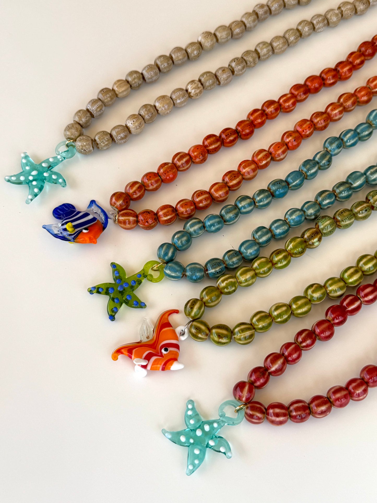 COLLAR CERÁMICA Y VIDRIO TEMPLADO