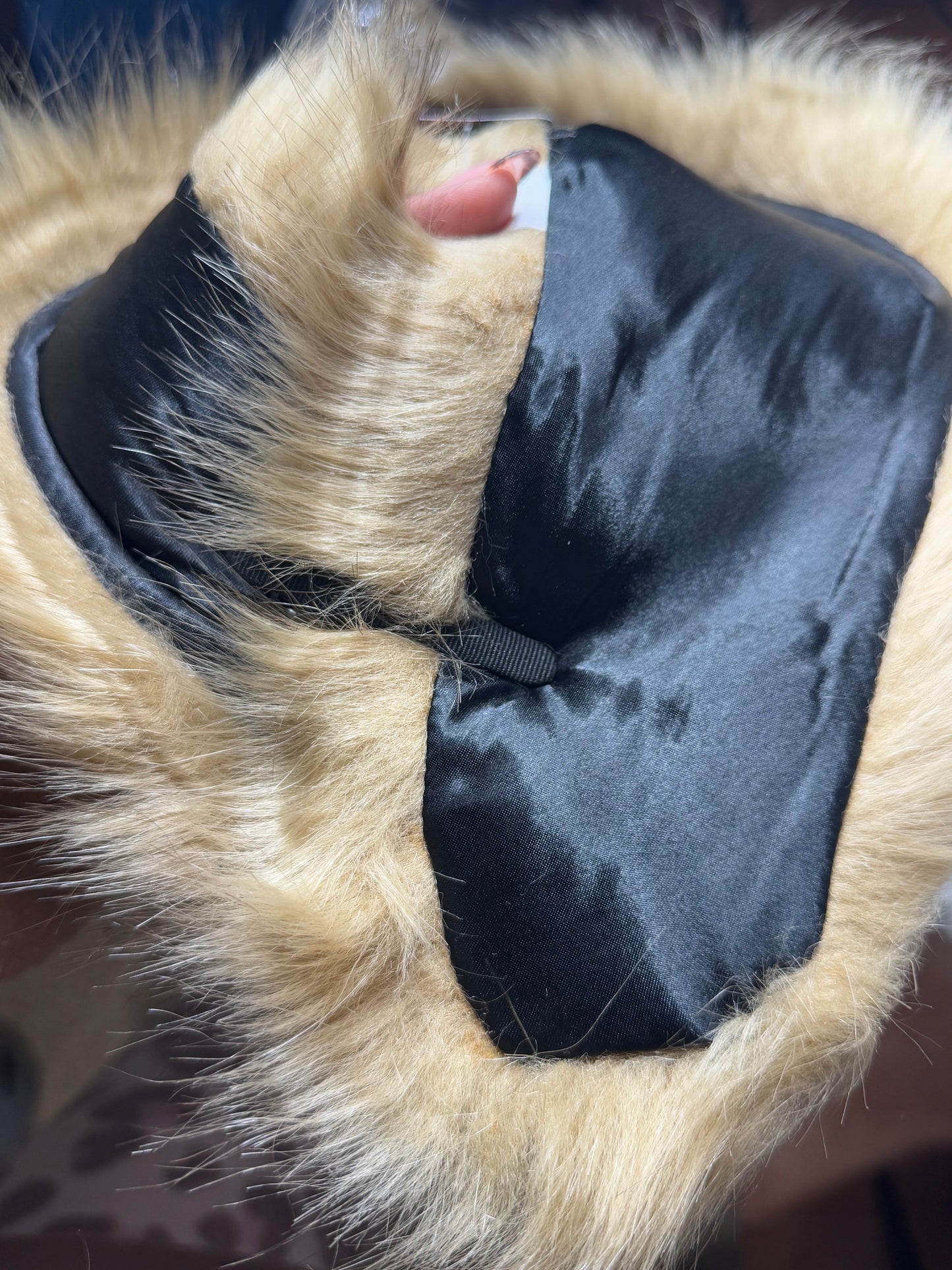 CUELLO PELO SINTÉTICO - CAMEL