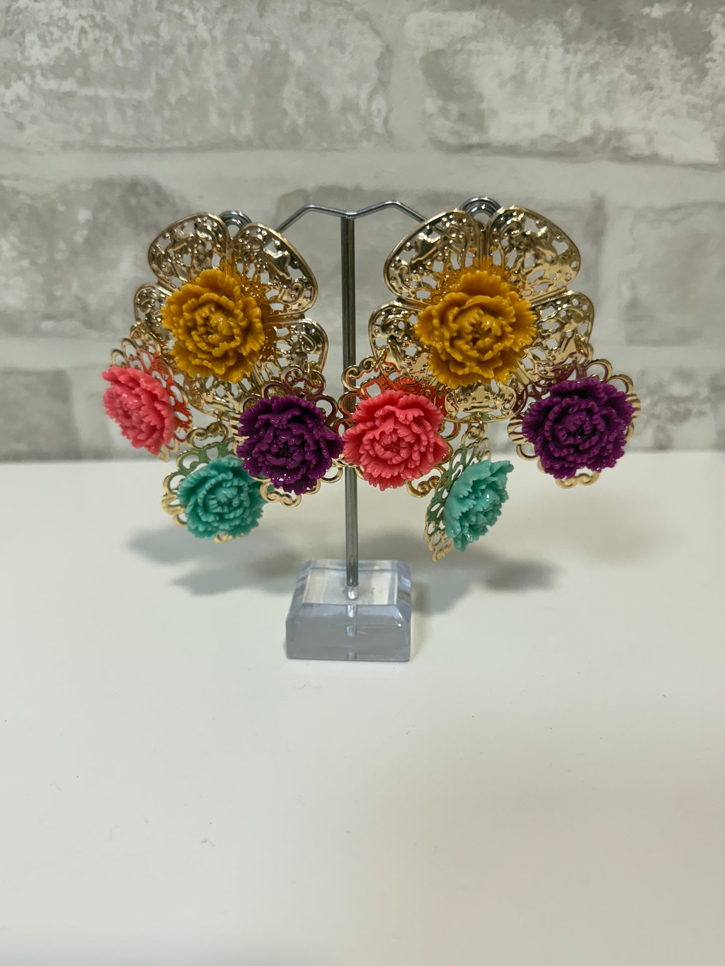 Pendientes flamenca