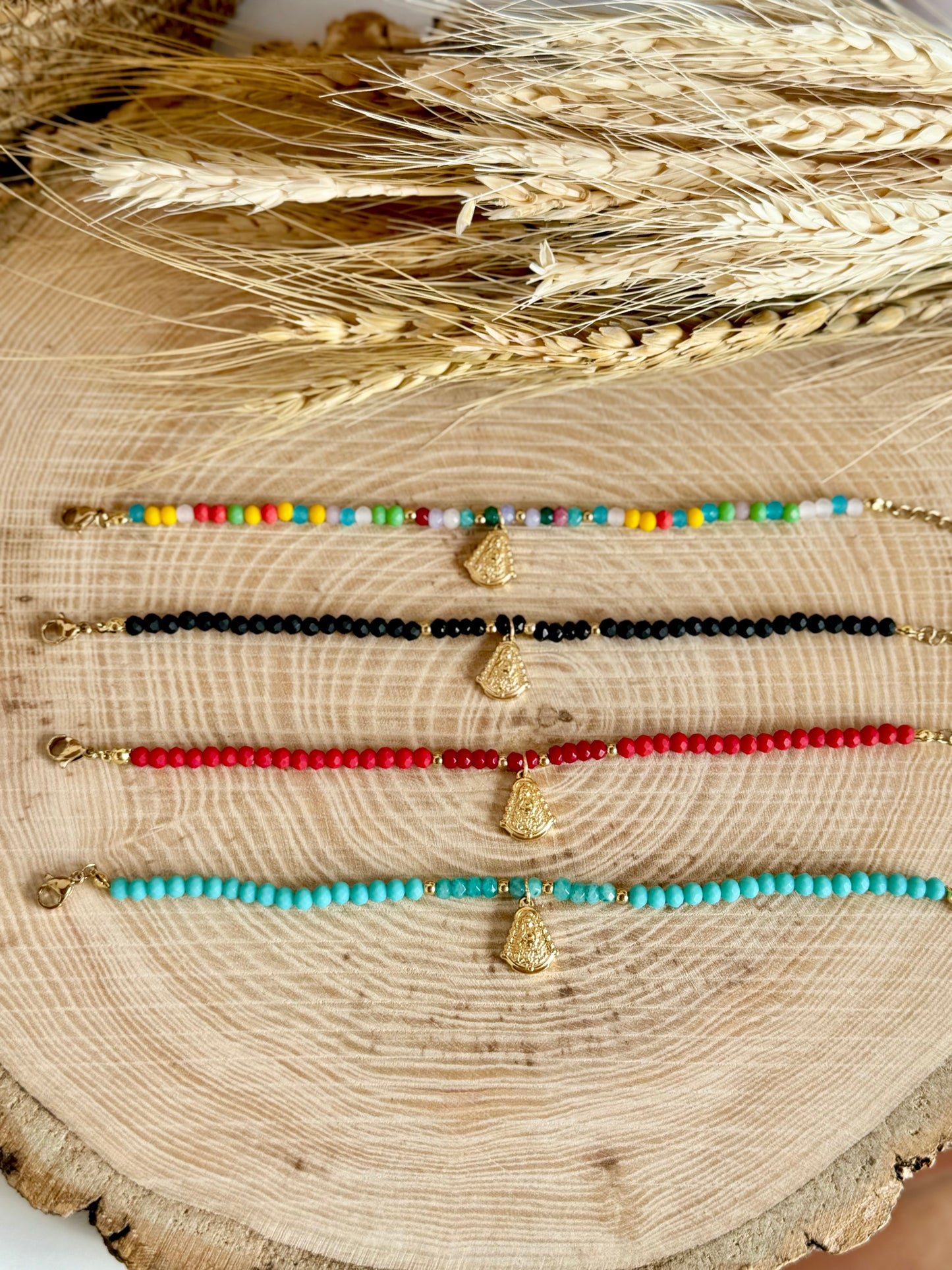 PULSERA PERLITAS - VIRGEN DEL ROCÍO