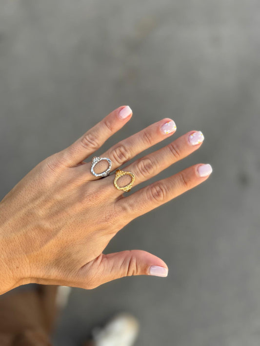 ANILLO OVAL MINI