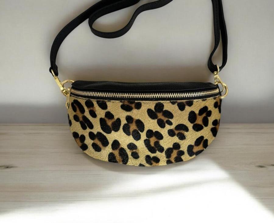 BOLSO RIÑONERA ANIMAL PRINT - LEOPARDO
