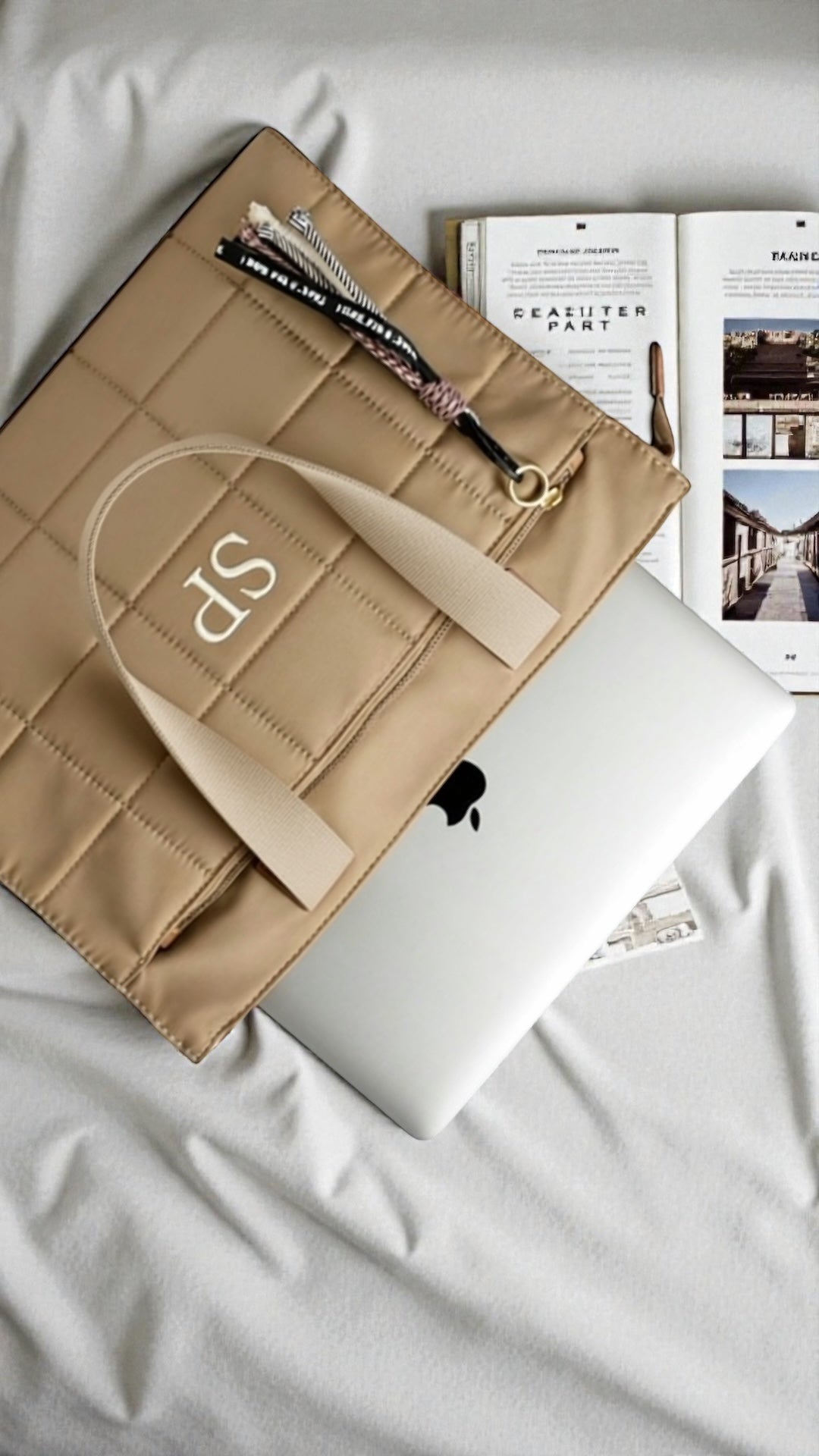 SHOPPER NYLON | CAMEL