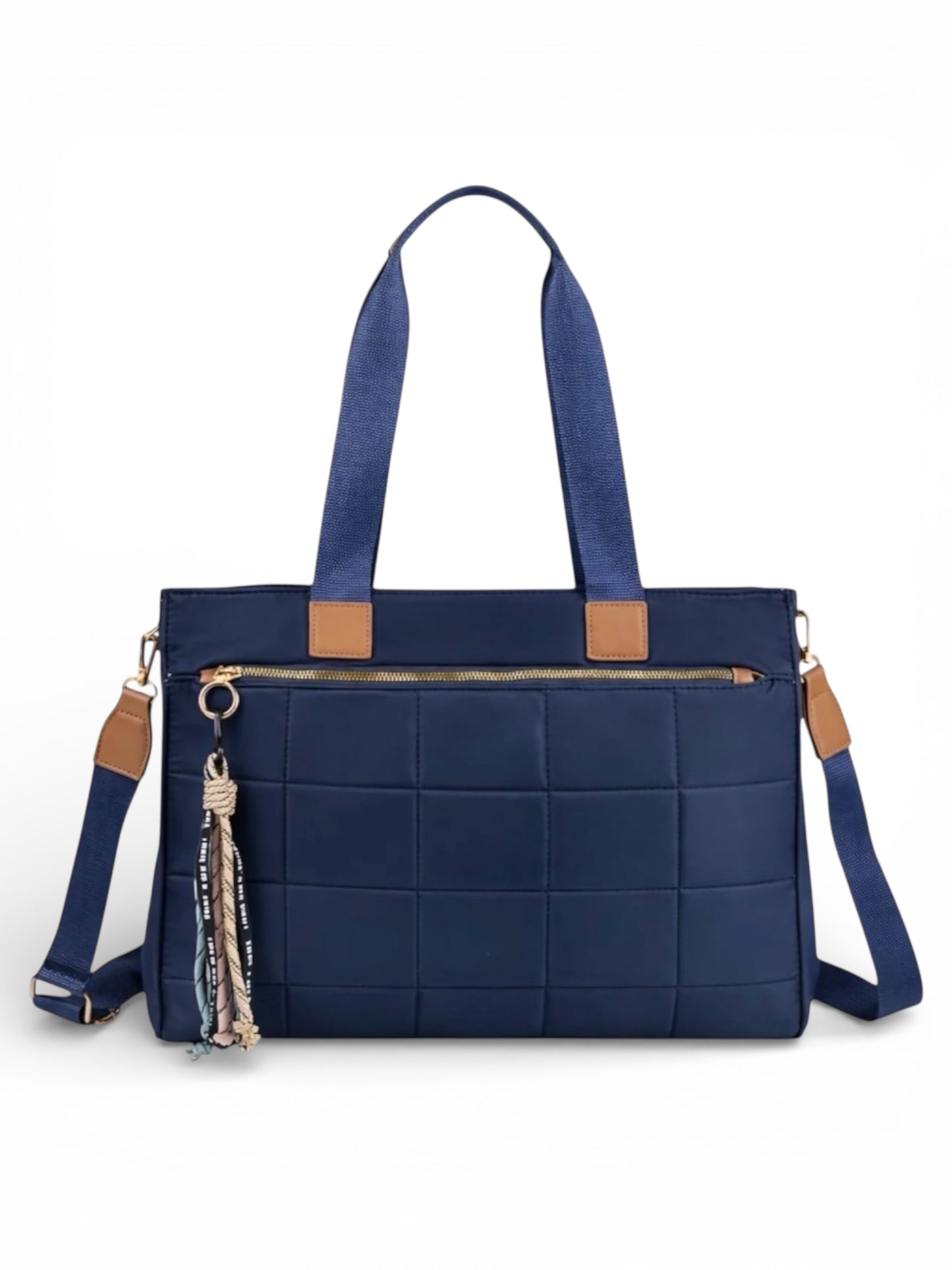 SHOPPER NYLON | AZUL MARINO
