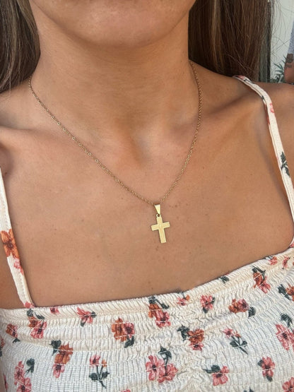 COLLAR CRUZ PADRE NUESTRO