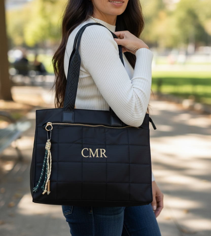 SHOPPER NYLON | NEGRO