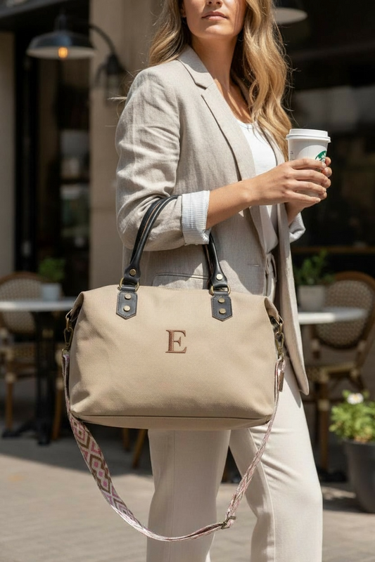 SHOPPER ROMA | TAUPE