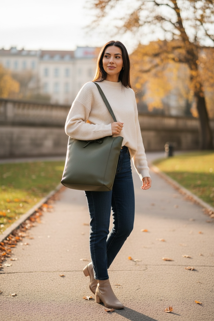 SHOPPER ALMA | GREEN