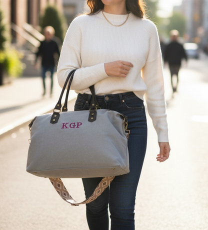 SHOPPER ROMA | GRIS CLARO