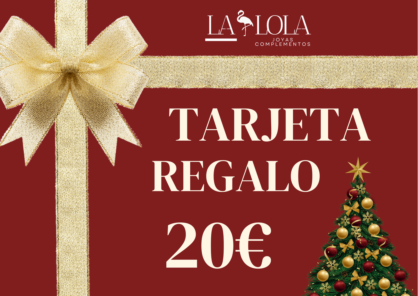 TARJETA REGALO - 20€