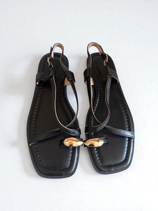 SANDALIAS ANILLO BLACK