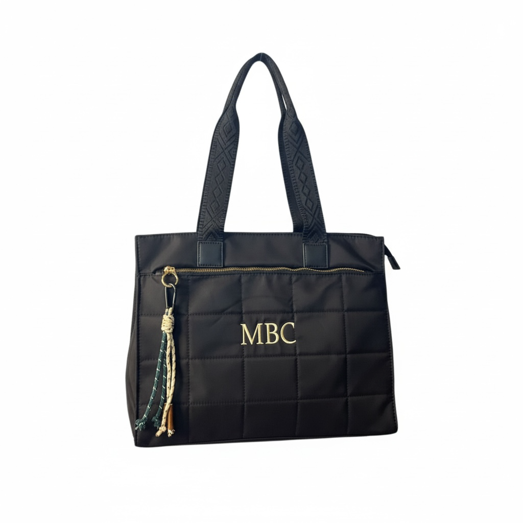 SHOPPER NYLON | NEGRO