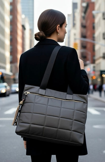 SHOPPER NYLON | GRIS