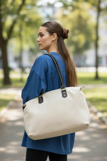 SHOPPER ROMA | BEIGE