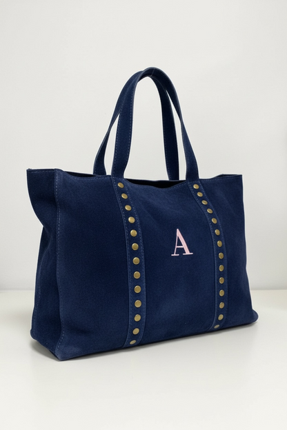 SHOPPER TACHAS | AZUL MARINO