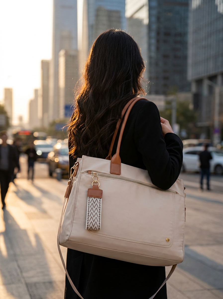 SHOPPER VALERIA | BEIGE