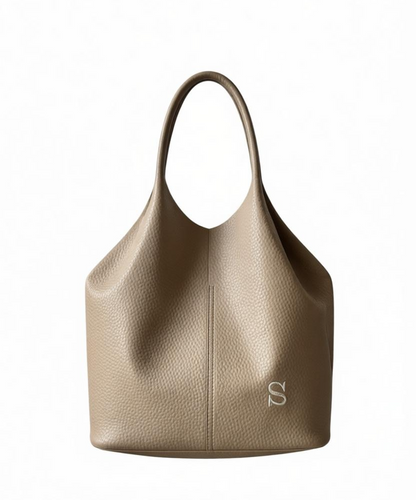 SACA TATIANA EFECTO PIEL | TAUPE