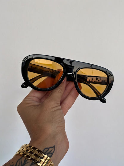 GAFAS DE SOL ROUND YELLOW