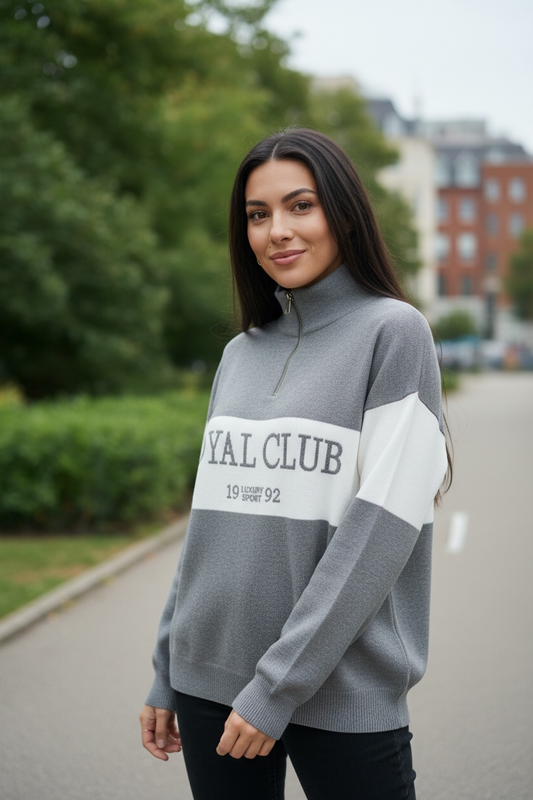 JERSEY ROYAL CLUB | GREY
