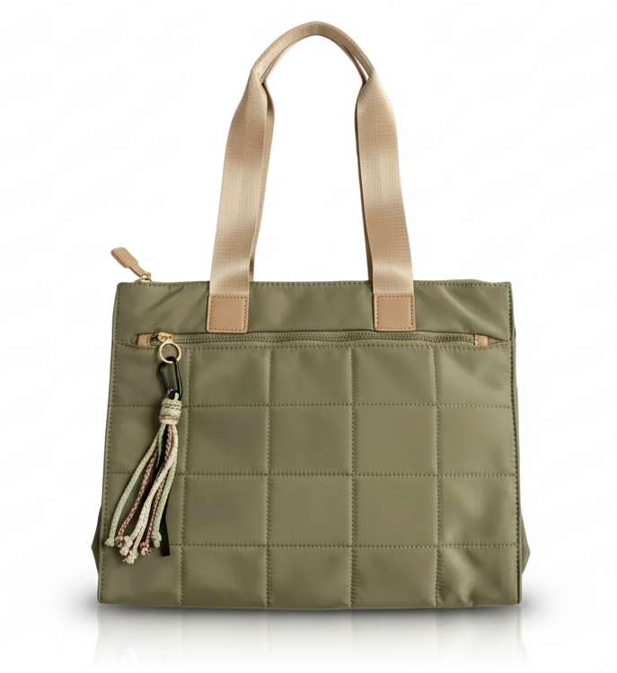 SHOPPER NYLON | GREEN