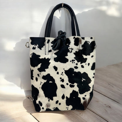 SHOPPER MINI PIEL VACA
