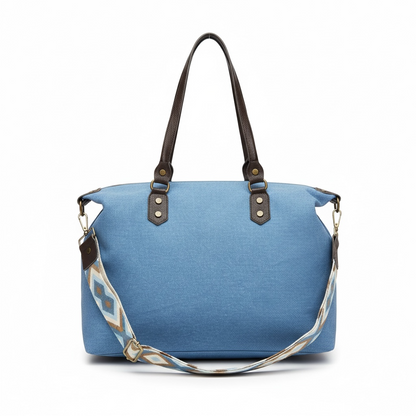 SHOPPER ROMA | DENIM CLARO