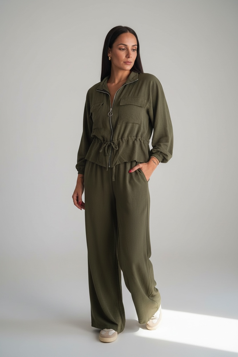 CONJUNTO PREMIUM CAQUI