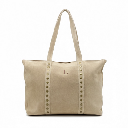SHOPPER TACHAS | BEIGE