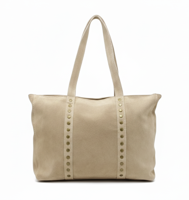 SHOPPER TACHAS | BEIGE