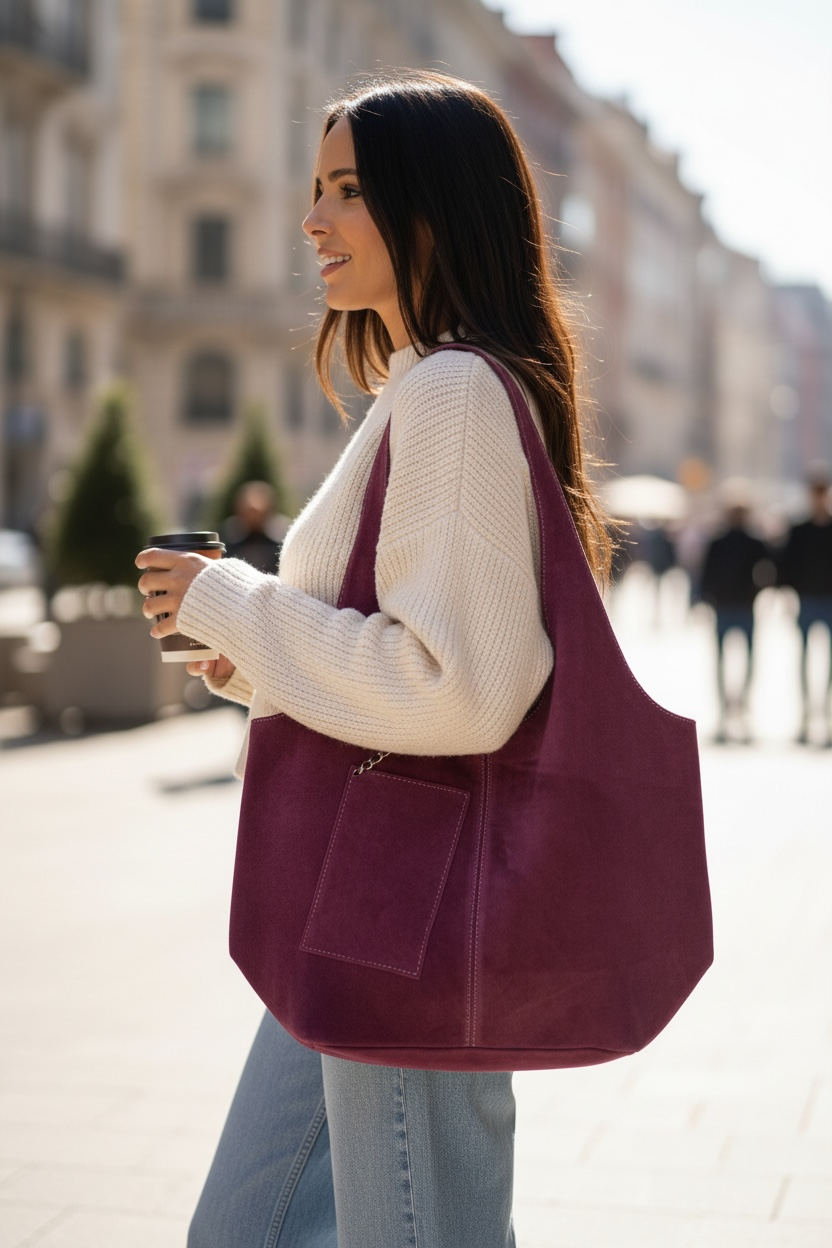 BOLSO VALENTINA | BURDEOS