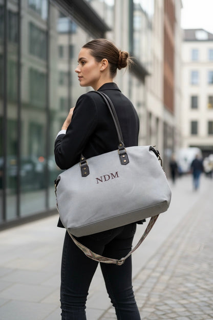 SHOPPER ROMA | GRIS CLARO