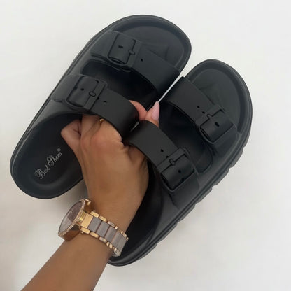 SANDALIAS GUM BLACK