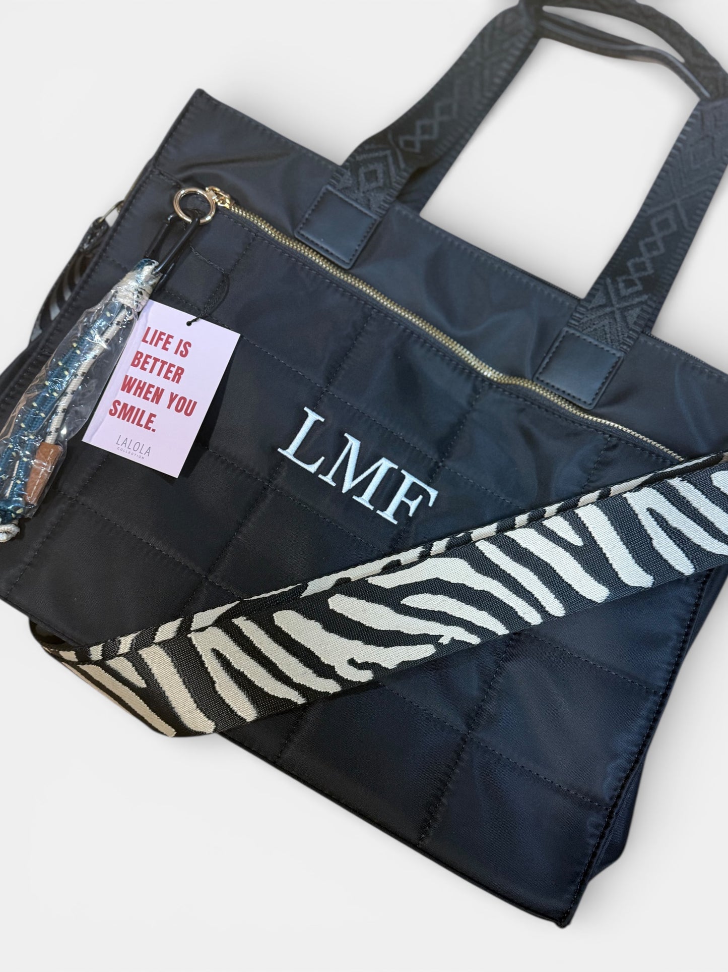 SHOPPER NYLON | NEGRO