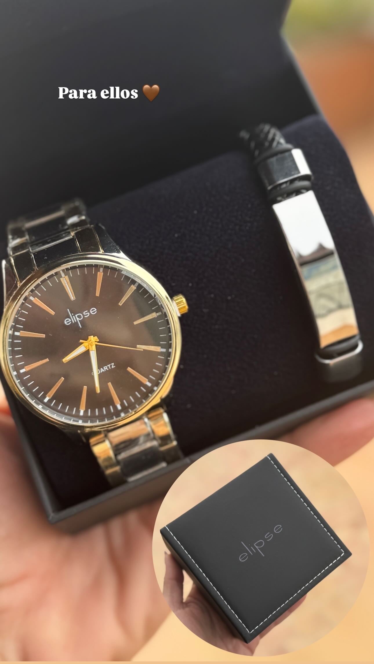 ESTUCHE RELOJ ELIPSE | BICOLOR