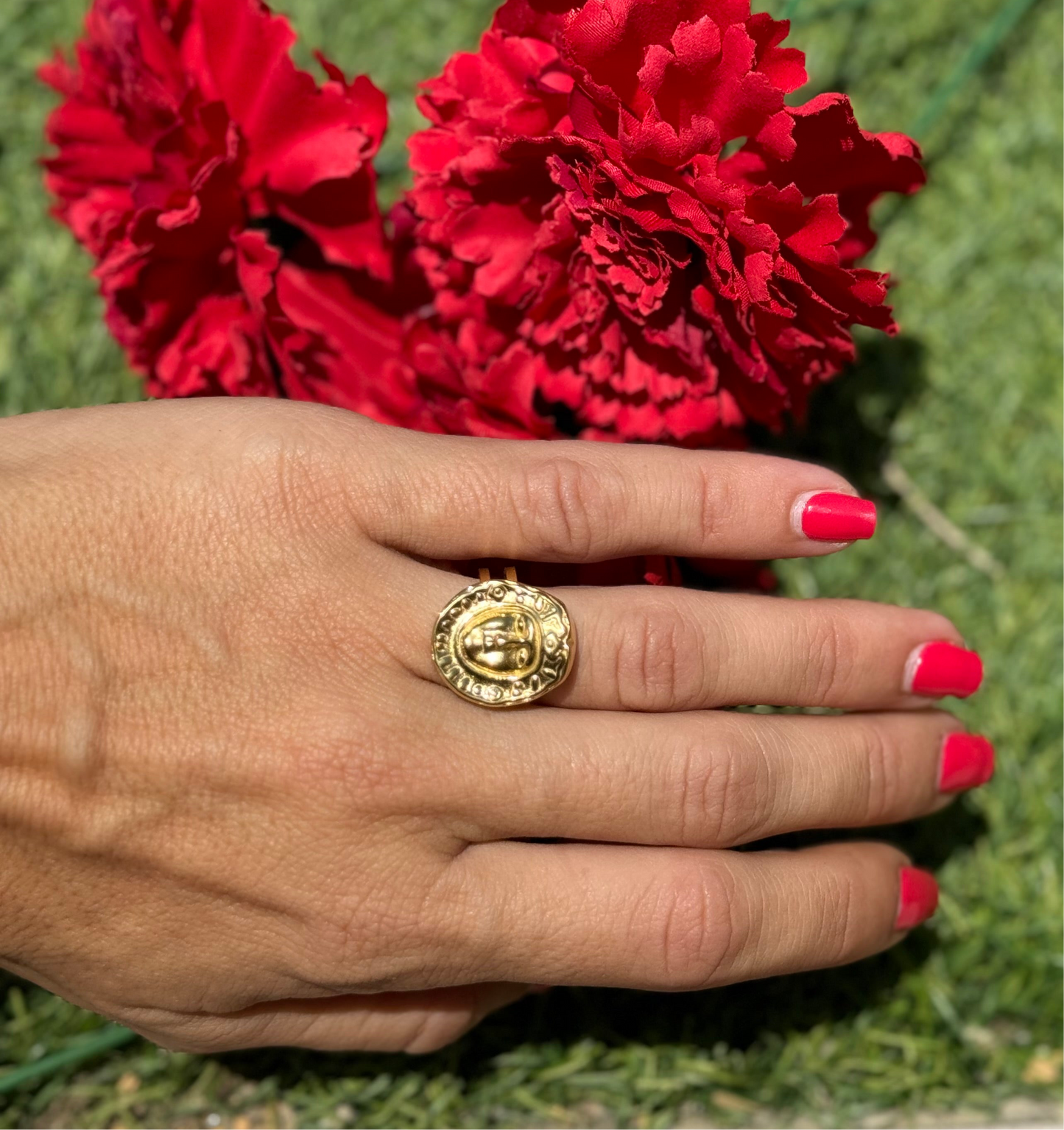 ANILLO ROSTRILLO - VIRGEN DEL ROCÍO