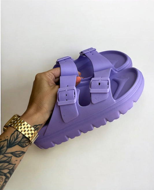 SANDALIAS GUM MALVA