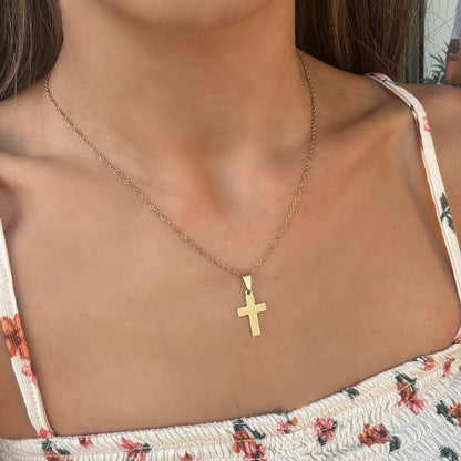 COLLAR CRUZ PADRE NUESTRO