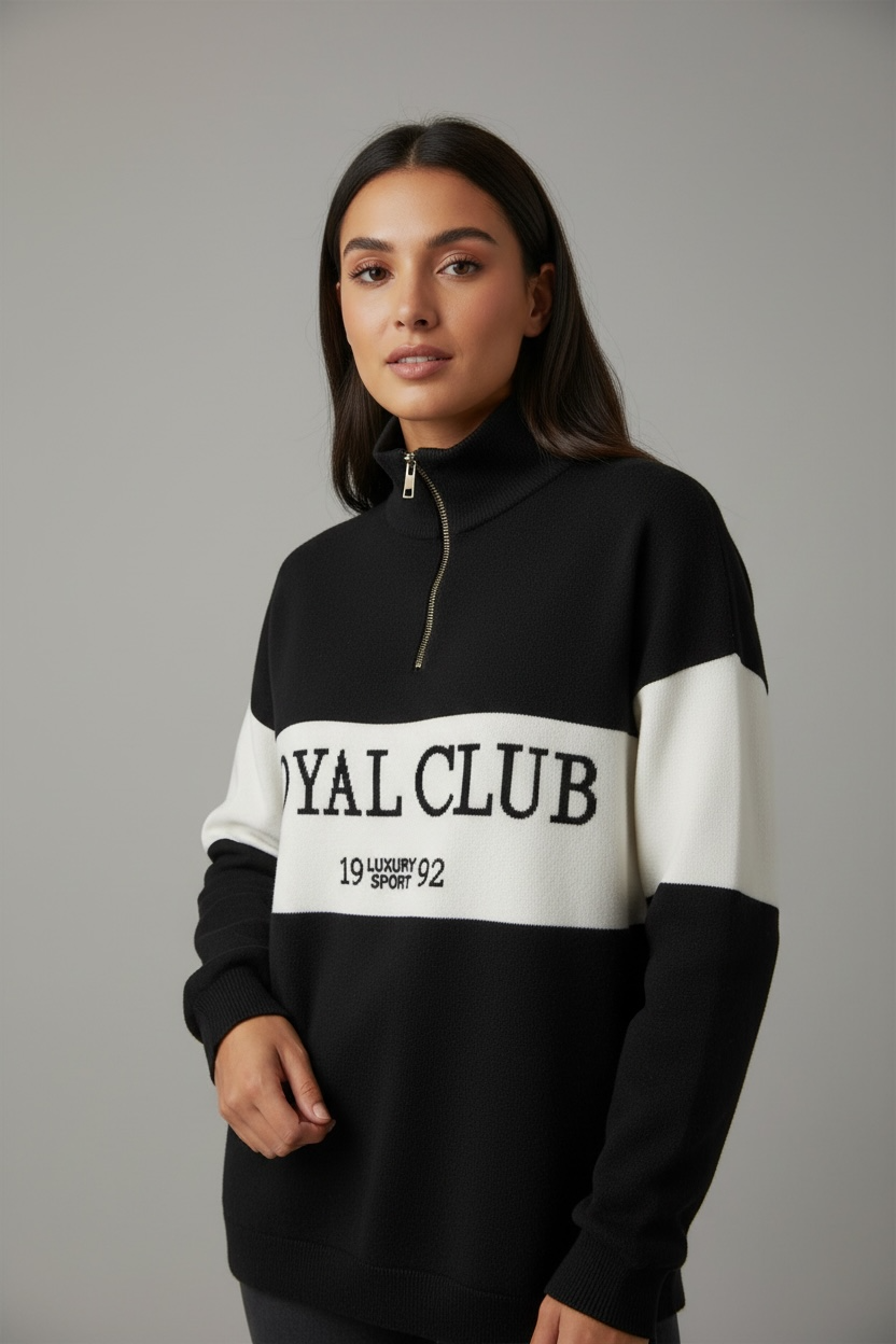 JERSEY ROYAL CLUB | BLACK