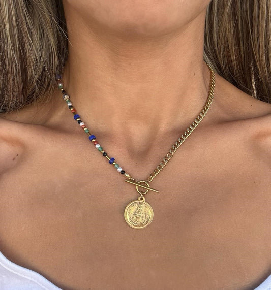 COLLAR MADRUGÁ COLORES - VIRGEN DEL ROCÍO